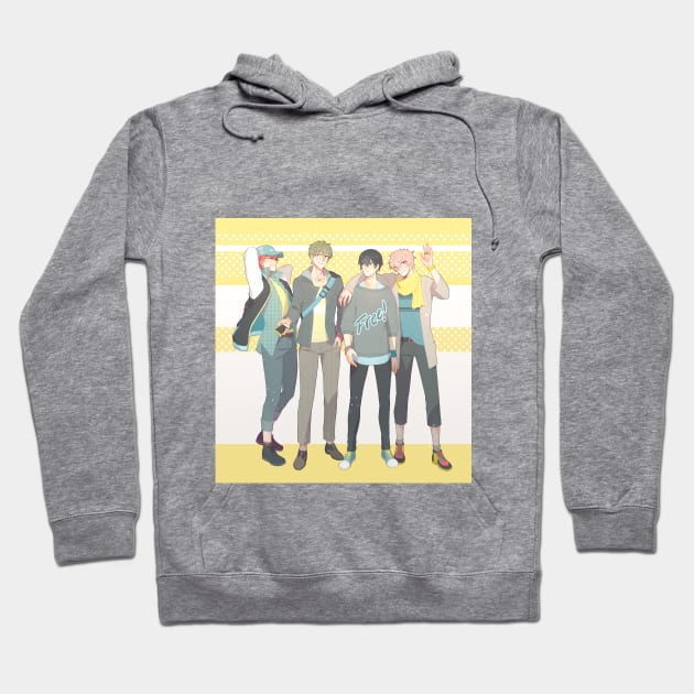 Free! Boys Hoodie by limesicle